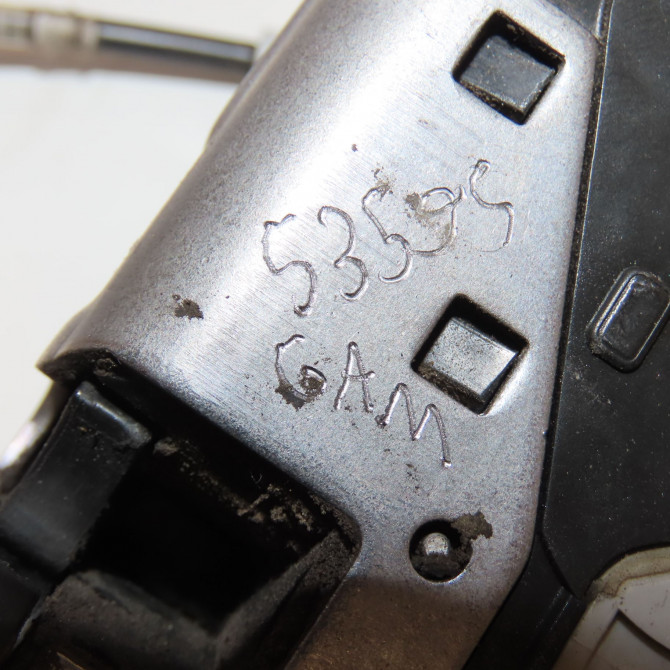 Serrure porte ard occasion PEUGEOT 208 208 Phase 1 2012-03-01->2015-09-30 1.4 HDI 68ch 9812501380 6