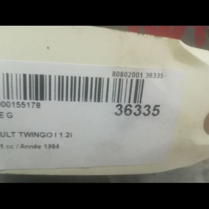 Phare gauche occasion RENAULT TWINGO I Phase 1 04-1993->08-1998 1.2i 55ch 7701040500 3