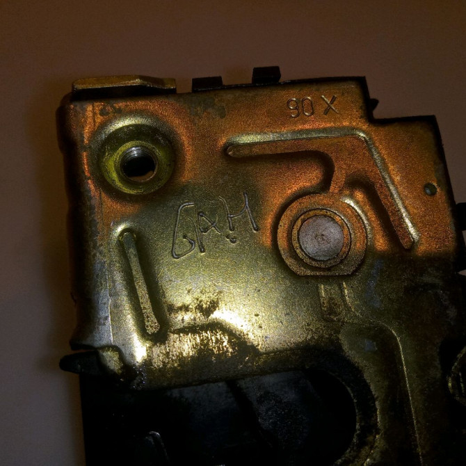 Serrure porte avd occasion RENAULT TWINGO I Phase 1 04-1993->08-1998 1.2i 55ch 7701058531 4