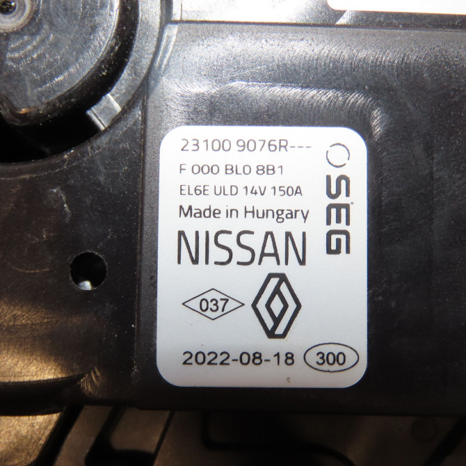 Alternateur occasion  231009076R 5