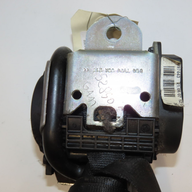 Ceinture avant gauche occasion VOLKSWAGEN POLO IV Phase 2 05-2005->09-2009 1.4 TDI 80ch 6Q4857705MRAA 3