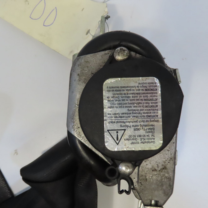 Ceinture avant droite occasion VOLKSWAGEN POLO IV Phase 2 05-2005->09-2009 1.4 TDI 80ch 6Q4857706MRAA 4