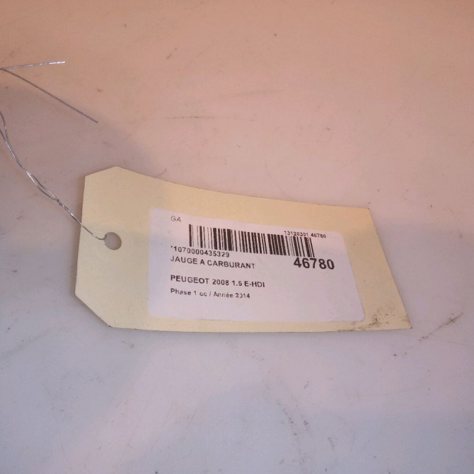 Jauge a carburant occasion PEUGEOT 2008 Phase 1 01-2013->... 1.6 E-HDI 92ch 9674461380 4