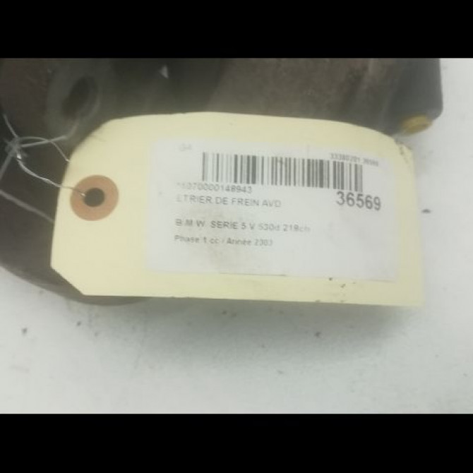 Etrier de frein avant droit occasion B.M.W. SERIE 5 V Phase 1 07-2003->03-2007 530d 218ch 34116753660 3