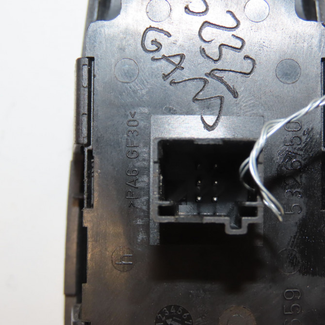 Commande lève-glace porte avant gauche occasion CITROEN C4 PICASSO I Phase 1 01-2007->10-2013 1.6 HDi 8v 110ch 6554YC 4