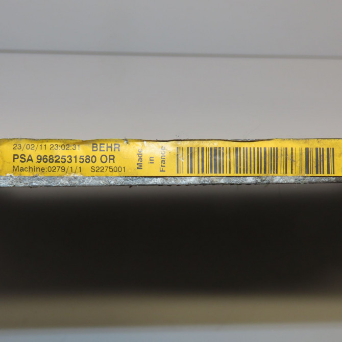 Condenseur clim occasion CITROEN C4 PICASSO I Phase 1 01-2007->10-2013 1.6 HDi 8v 110ch 6455GH 3