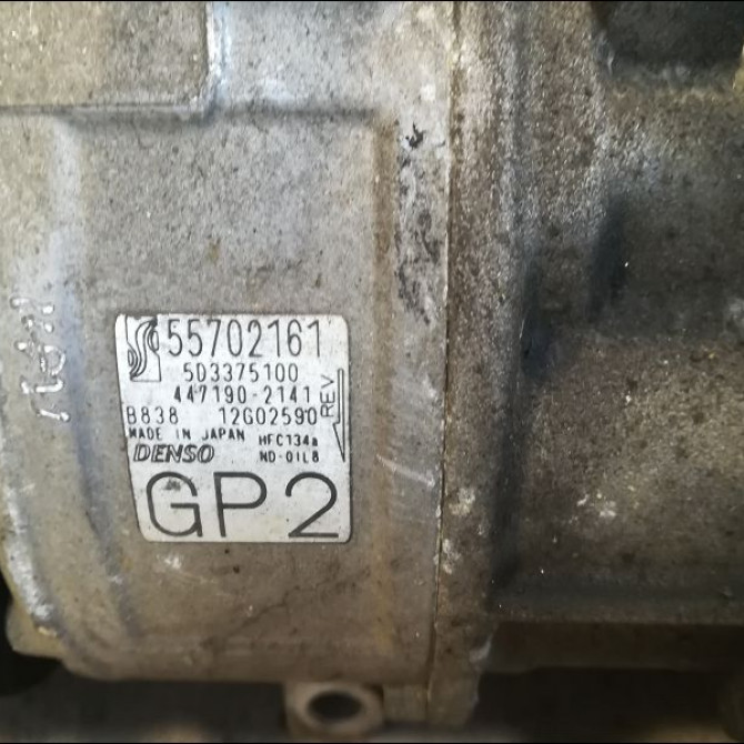 Compresseur air conditionne occasion FIAT GRANDE PUNTO III Phase 1 09-2005->12-2013 1.3 D MULTIJET 16v 75ch 71724813 3