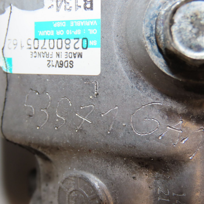 Compresseur air conditionne occasion FIAT FIORINO III Phase 1 01-2008->... 1.3 MULTIJET 16v 95ch 71724813 7