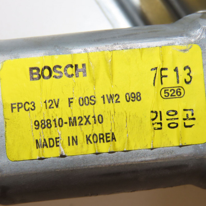 Mecanisme + moteur lève-glace avant droit occasion OPEL KARL Phase 1 04-1995->04-1999 1.0i 75ch 42439343 4