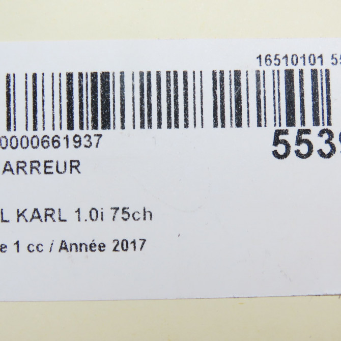 Démarreur occasion OPEL KARL Phase 1 04-1995->04-1999 1.0i 75ch 12686197 6