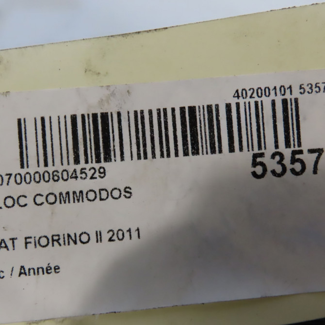 Bloc commodos occasion FIAT FIORINO III Phase 1 01-2008->... 1.3 MULTIJET 16v 95ch 735608184 7