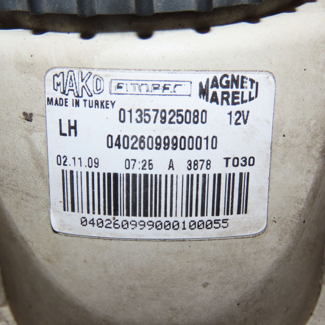 Phare antibrouillard avant droit occasion FIAT FIORINO III Phase 1 01-2008->... 1.3 MULTIJET 16v 95ch 1356780080 4