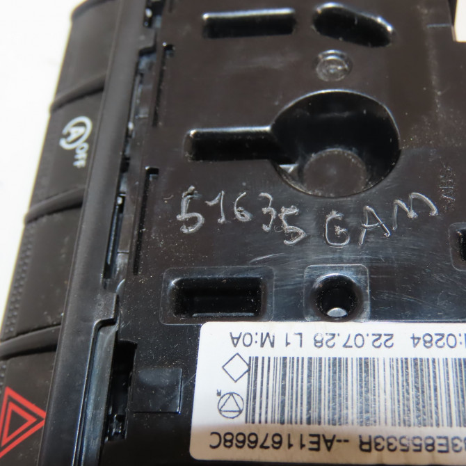 Bouton de warning occasion  283E85533R 5