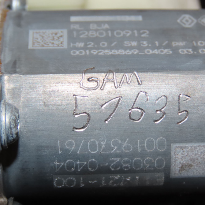 Mecanisme+moteur leve-glace arg occasion  827217837R 6