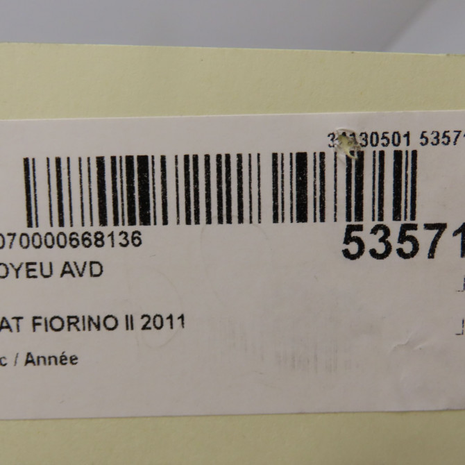 Moyeu avd occasion FIAT FIORINO III Phase 1 01-2008->... 1.3 MULTIJET 16v 95ch 51824630 4