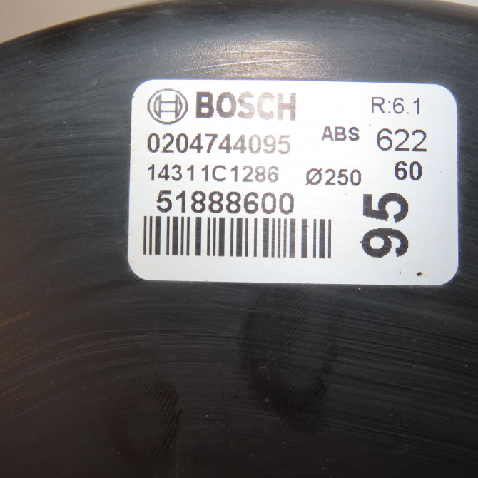 Servo-frein occasion FIAT FIORINO III Phase 1 01-2008->... 1.3 MULTIJET 16v 95ch 77365888 3