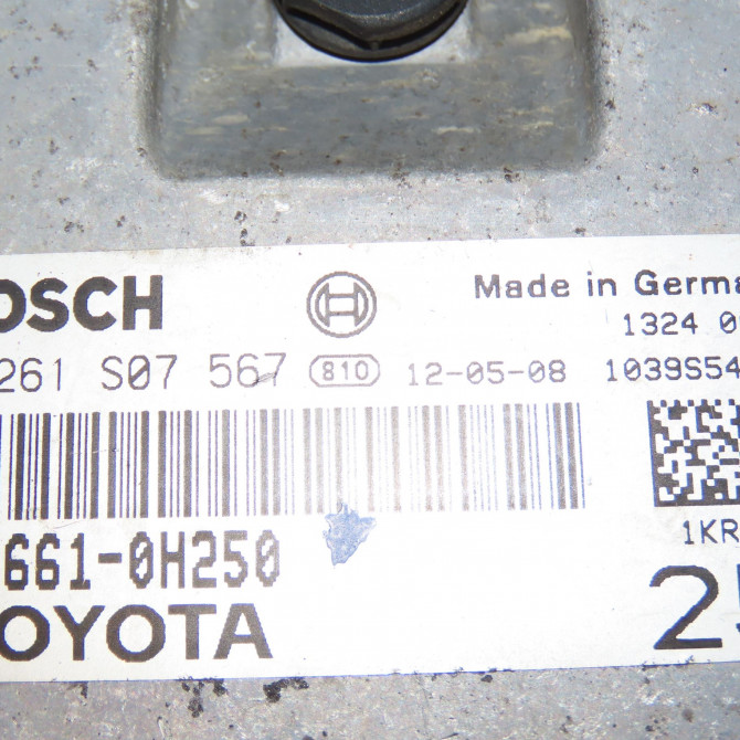 Calculateur moteur occasion PEUGEOT 107 Phase 3 01-2012->06-2014 1.0 68ch B000727880 6