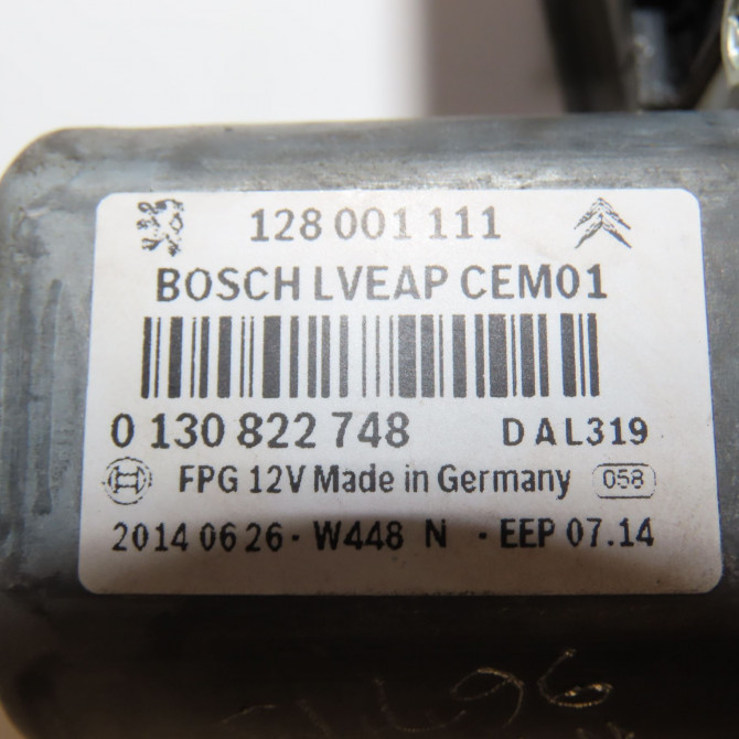 Mecanisme+moteur leve-glace avg occasion CITROEN C5 II Phase 1 04-2008->... 1.6 HDi 16v 110ch 1690891480 4