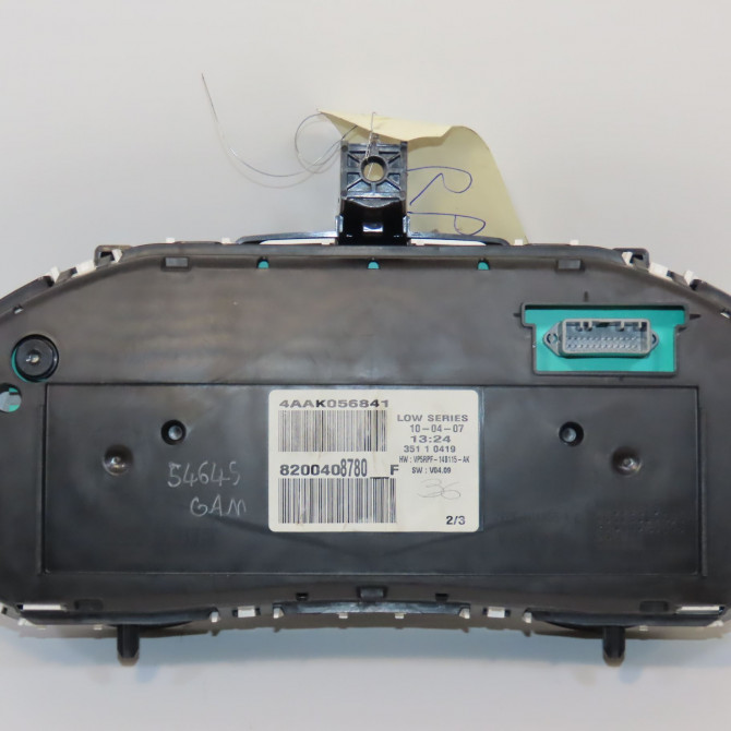 Compteur occasion RENAULT MEGANE II Phase 2 01-2006->06-2009 1.6i 16v 110ch 8200793124 2