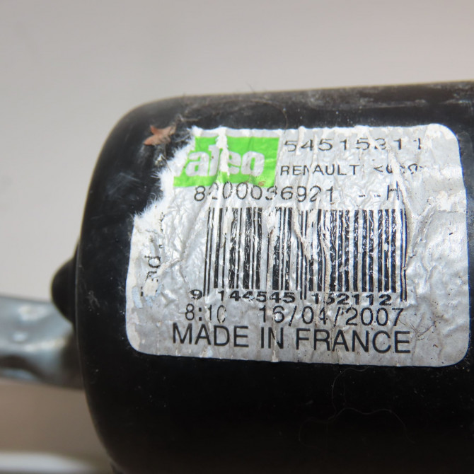 Moteur essuie-glace avant occasion RENAULT MEGANE II Phase 2 01-2006->06-2009 1.6i 16v 110ch 7701054828 4