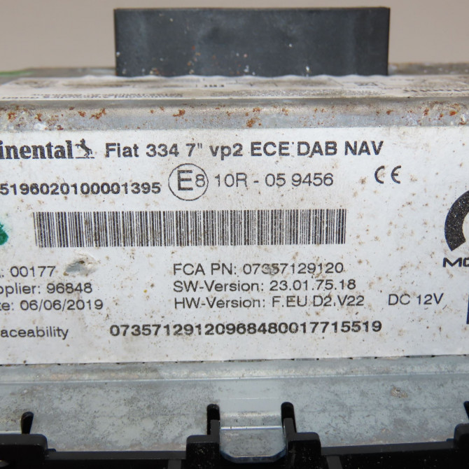 Autoradio occasion FIAT 500X Phase 1 11-2014->... 5