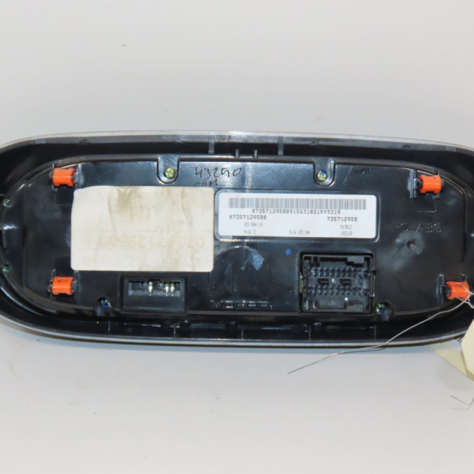 Commande de chauffage occasion FIAT 500X Phase 1 11-2014->... 735717831 2