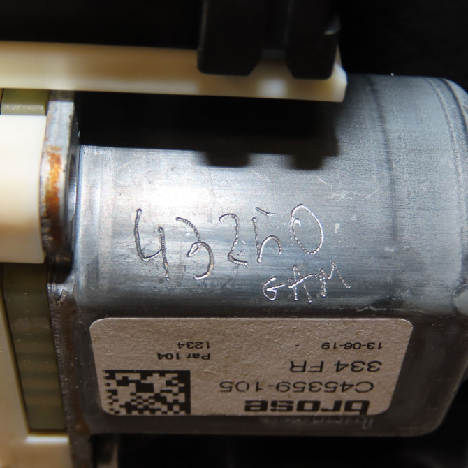 Mecanisme+moteur leve-glace avg occasion FIAT 500X Phase 1 11-2014->... 71777162 4