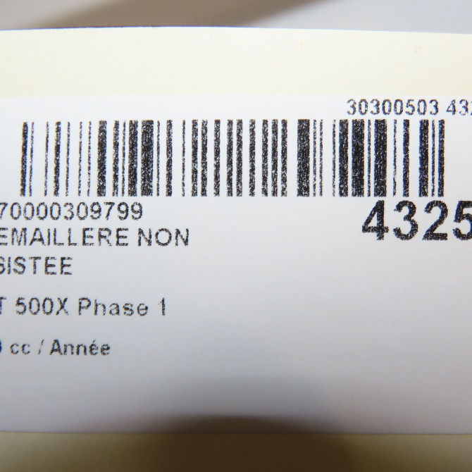 Cremaillere non assistee occasion FIAT 500X Phase 1 11-2014->... 51967456 6