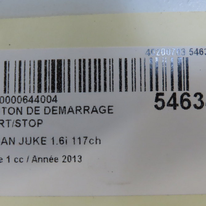 occasion NISSAN JUKE Phase 1 09-2010->... 1.6i 117ch 7