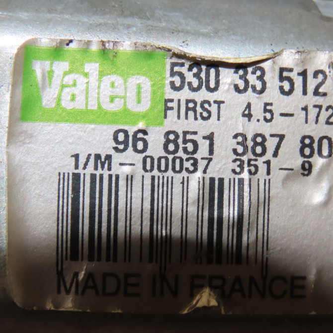 Moteur essuie-glace arrière occasion CITROEN BERLINGO II Phase 1 05-2008->01-2012 1.6 HDi 8v 110ch 9840123680 4