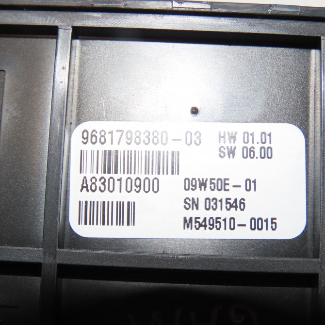 Commande de chauffage occasion CITROEN BERLINGO II Phase 1 05-2008->01-2012 1.6 HDi 8v 110ch 6452K9 5