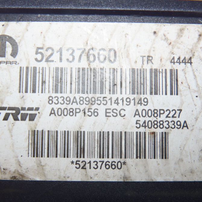 Unité hydraulique ABS occasion FIAT 500X Phase 1 11-2014->... 6000632109 6