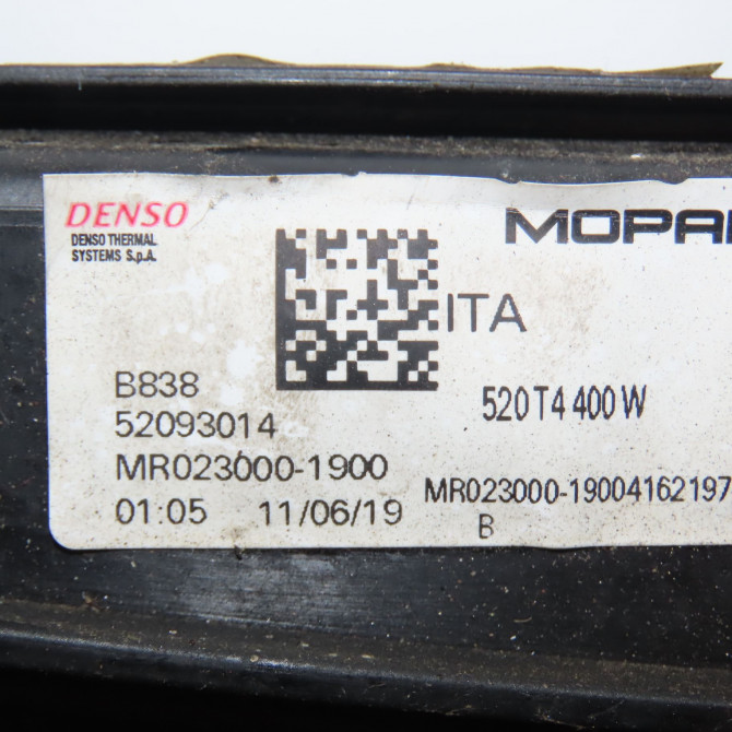 Ventilateur de refroidissement occasion FIAT 500X Phase 1 11-2014->... 52078868 5