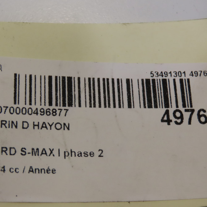 Verin droit hayon occasion FORD S-MAX I phase 2 03-2010->12-2015 1683644 5