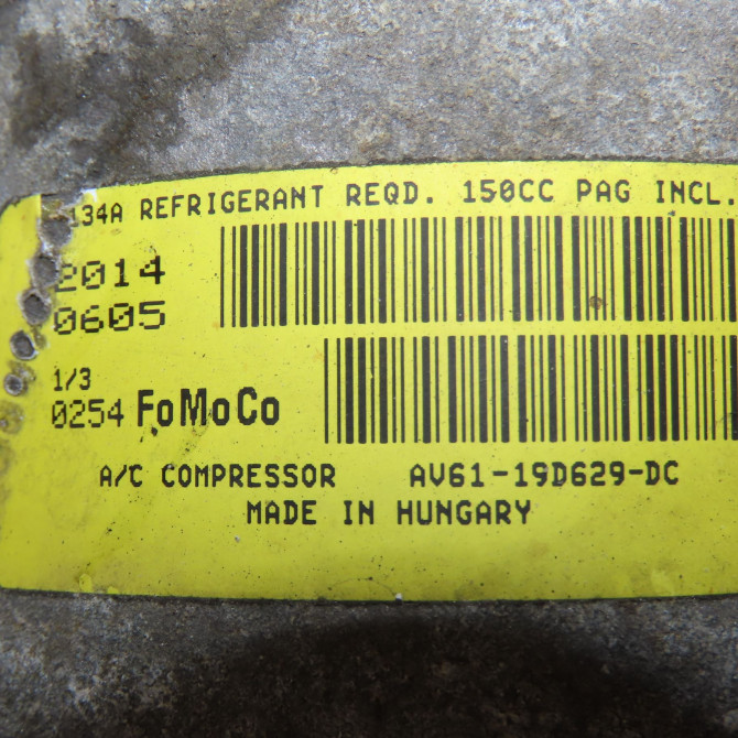 Compresseur air conditionne occasion FORD S-MAX I phase 2 03-2010->12-2015 1852378 6