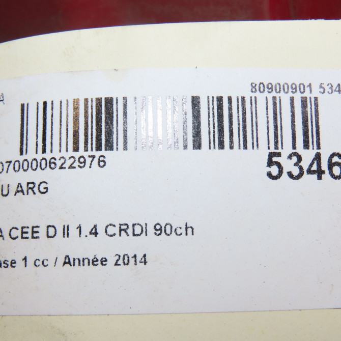 Feu arrière gauche occasion KIA CEE D II Phase 1 09-2012->... 1.4 CRDI 90ch 92401A2300 5
