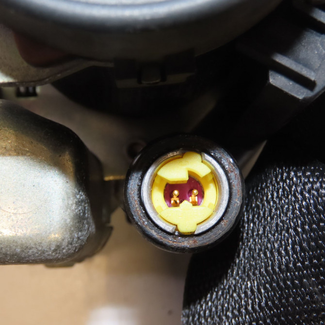 Ceinture arrière gauche occasion MERCEDES CLASSE A II Phase 1 12-2004->04-2008 A 160 CDI 1698606185 5