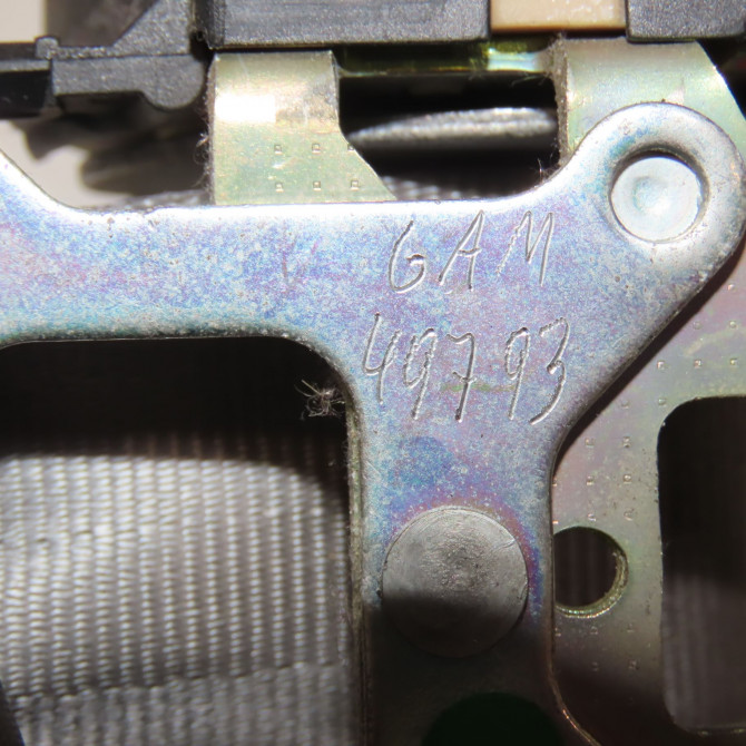 Ceinture avant gauche occasion NISSAN MICRA III Phase 1 01-2003->07-2005 1.5 DCI 82ch 86885AY310 6