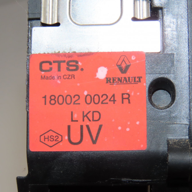 Potentiometre accelerateur occasion RENAULT TRAFIC III Phase 1 06-2014->... 1.6 DCI 145ch 5