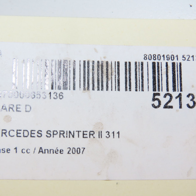 Phare droit occasion MERCEDES SPRINTER II Phase 1 06-2006->... 311 CDI 109ch 9068205700 5