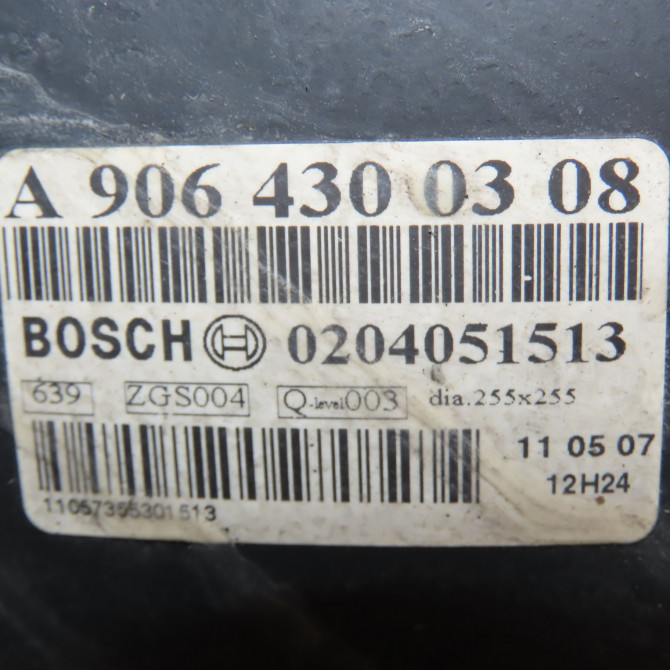 Servo-frein occasion MERCEDES SPRINTER II Phase 1 06-2006->... 311 CDI 109ch 4311927 4