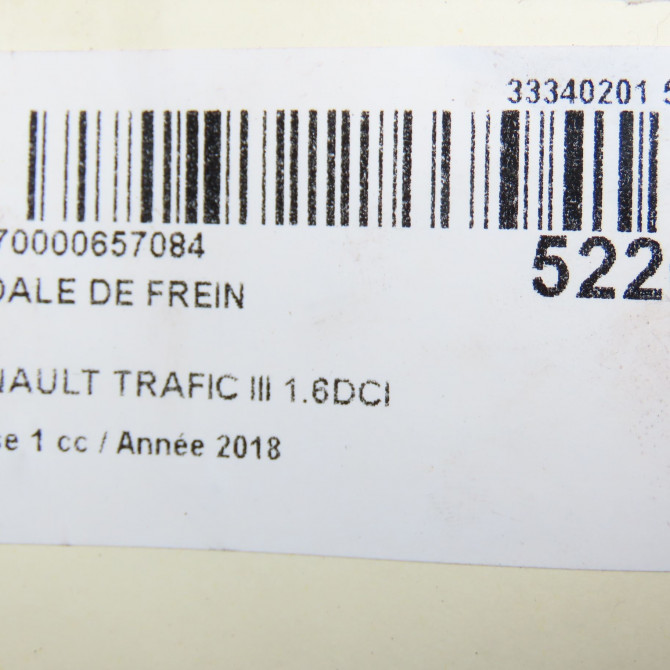 Pedale de frein occasion  465016415R 5