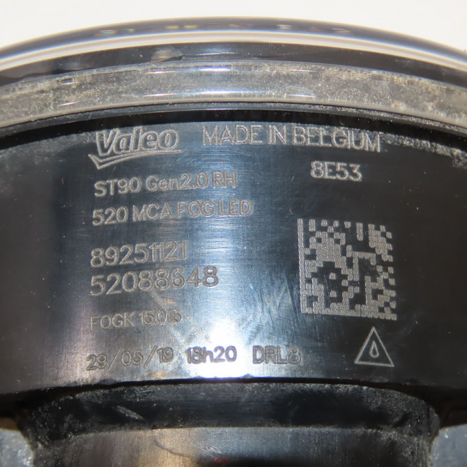 Phare antibrouillard avant droit occasion FIAT 500X Phase 1 11-2014->... 52088648 3