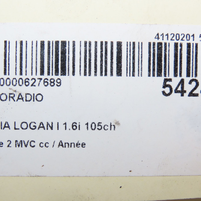 Autoradio occasion  281112231R 6