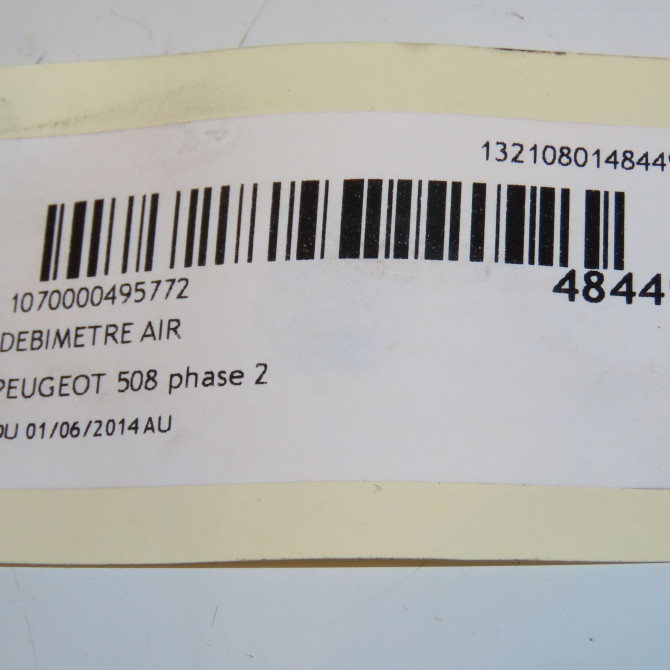 Debimetre air occasion PEUGEOT 508 phase 2 06-2014->... 1920RL 4