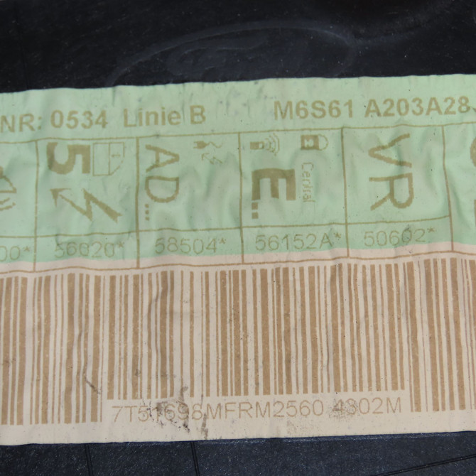 Mecanisme + moteur lève-glace avant droit occasion FORD FIESTA V Phase 2 10-2005->10-2008 1.6 TDCI 1567722 5