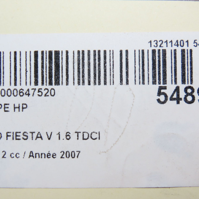 Pompe hp occasion FORD FIESTA V Phase 2 10-2005->10-2008 1.6 TDCI 8