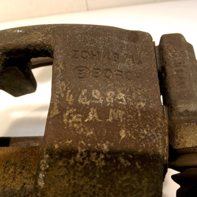 Etrier de frein arrière gauche occasion FIAT DUCATO III Phase 1 06-2006->10-2014 77366667 3