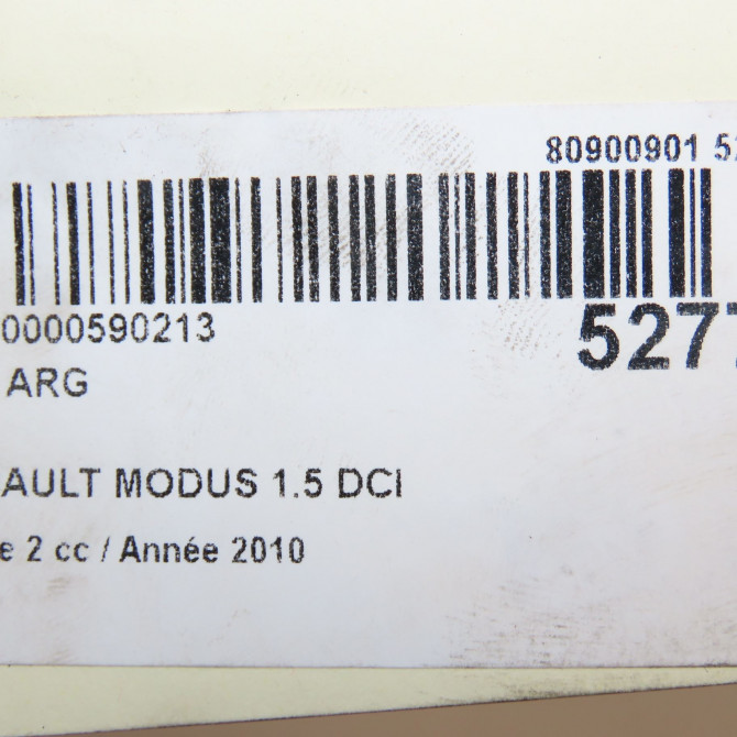 Feu arrière gauche occasion RENAULT MODUS Phase 2 01-2008->12-2012 1.5 DCI 85ch 8201012186 5