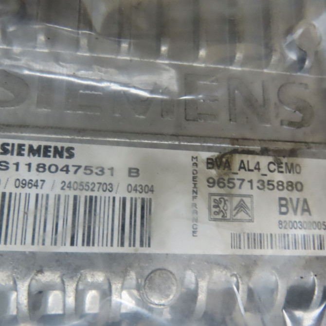 Boîte à vitesse automatique occasion PEUGEOT 307 Phase 1 04-2001->06-2005 1.6i 16v 2223KL 6